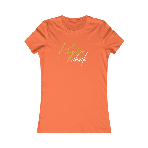 Kingdom Chick Fitted Tee
