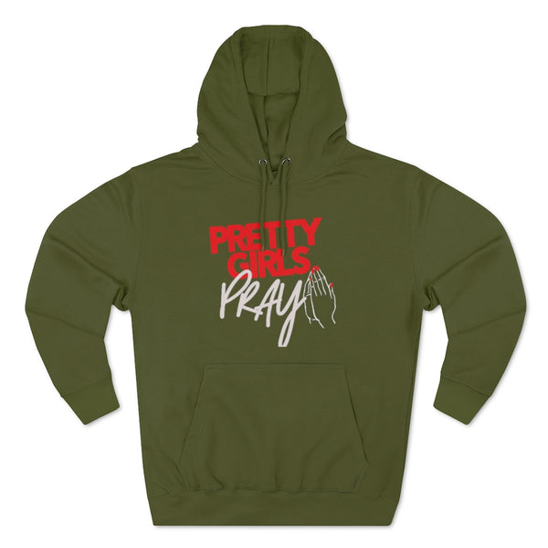 Pretty Girls Pray Unisex Pullover Hoodie