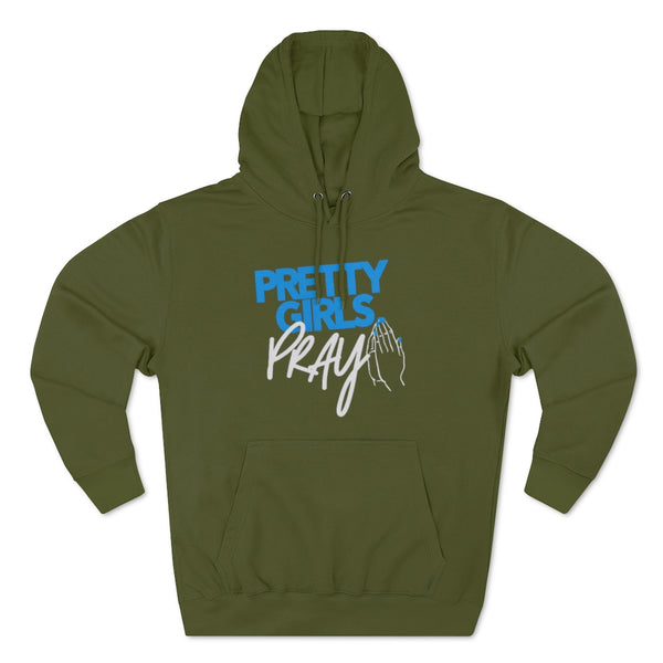 Pretty Girls Pray Unisex Pullover Hoodie