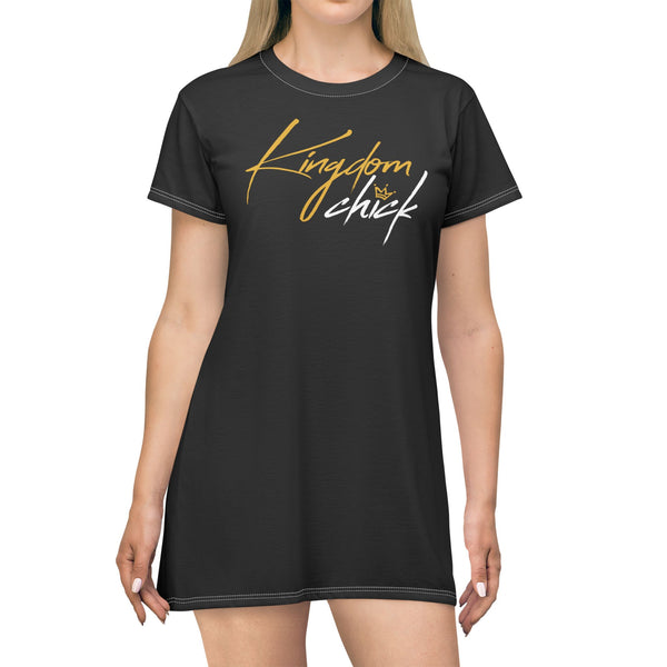 Kingdom Chick T-Shirt Dress - Stylish, Comfortable Fashion for Everyday Wear
