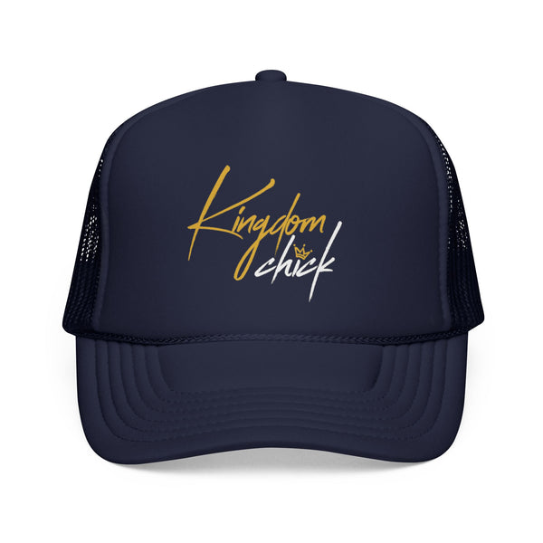 Kingdom Chick Trucker Hat – Christian Faith Mesh Cap