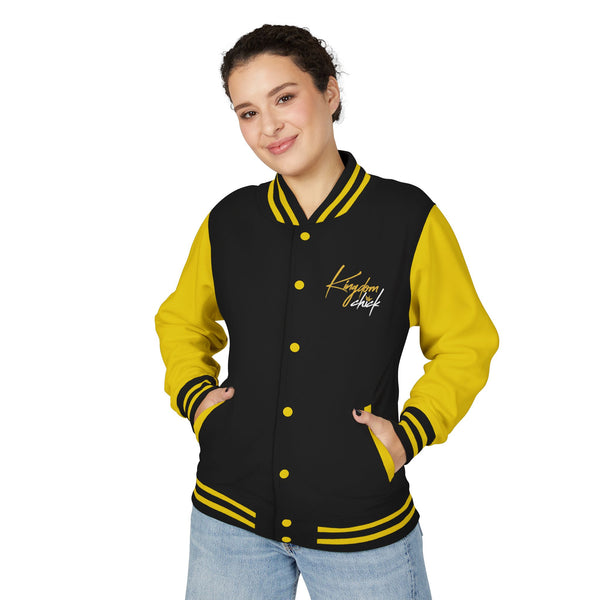 Letterman Jacket - Retro Script Logo Varsity Jacket
