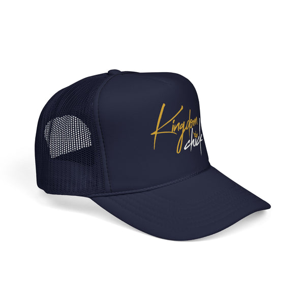 Kingdom Chick Trucker Hat – Christian Faith Mesh Cap