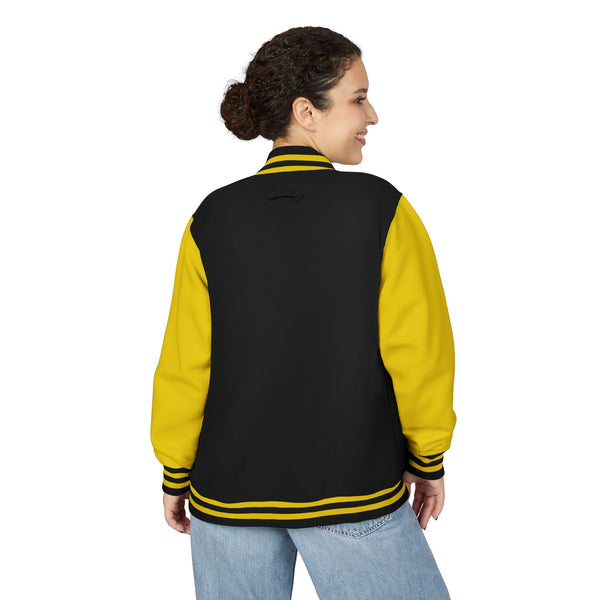 Letterman Jacket - Retro Script Logo Varsity Jacket