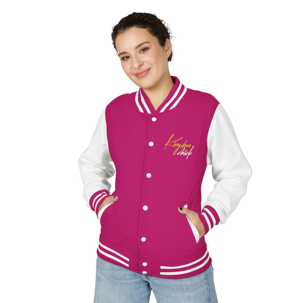 Letterman Jacket - Retro Script Logo Varsity Jacket