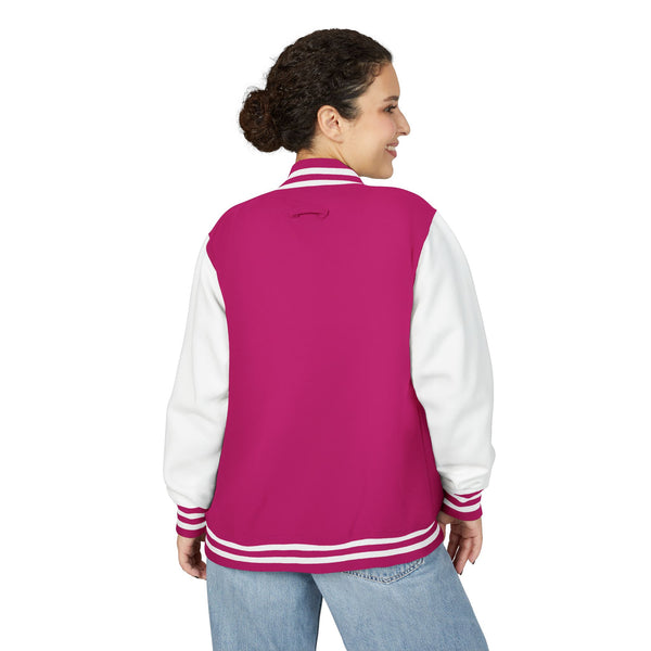 Letterman Jacket - Retro Script Logo Varsity Jacket