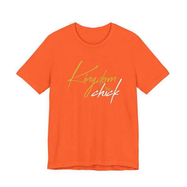 Kingdom Chick Unisex Jersey Short Sleeve Tee | Faith-Based Christian Graphic T-Shirt